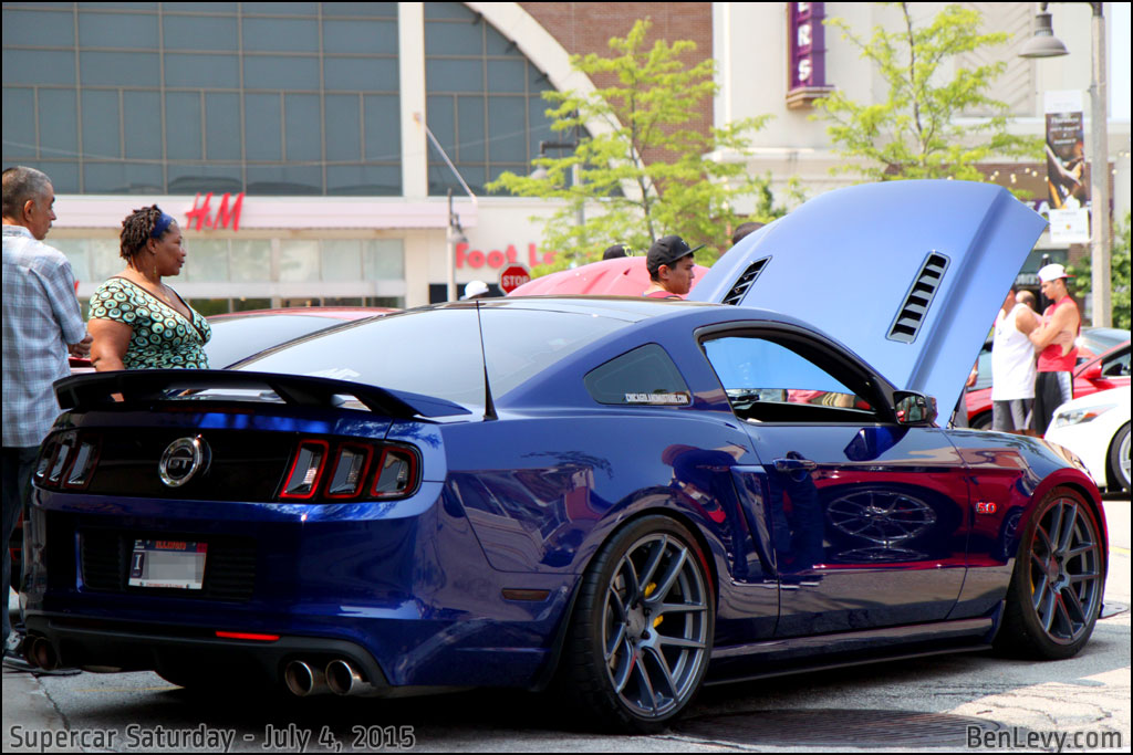 Ford Mustang GT in Deep Impact Blue