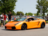 Orange Lamborghini Gallardo