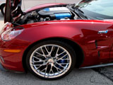 Front fender of a C6 Corvette ZR1