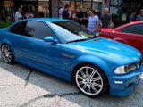 E46 BMW M3 in Laguna Seca Blue