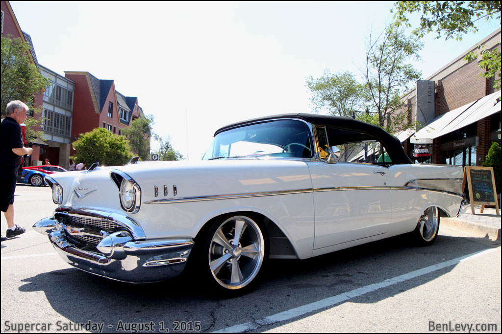 White '57 Chevy