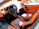 Interior of a McLaren 570S
