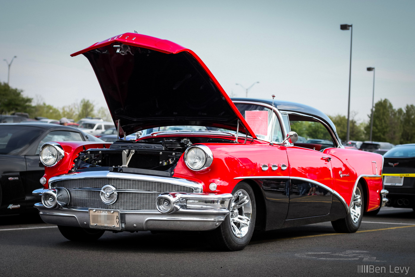 Red 1956 Buick Special