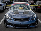 Infiniti G37 with vented hood