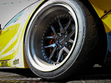 Rotiform wheel on Nissan GT-R