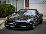 Black Mercedes-Benz SLS from Motorcar Solutions