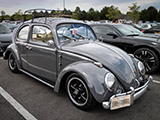 Grey Volkswagen Beetle