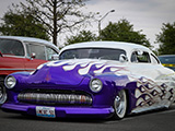 1951 Mercury with Purple Flames Painted On