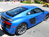 Audi R8 V10 in Ara Blue Crystal Effect