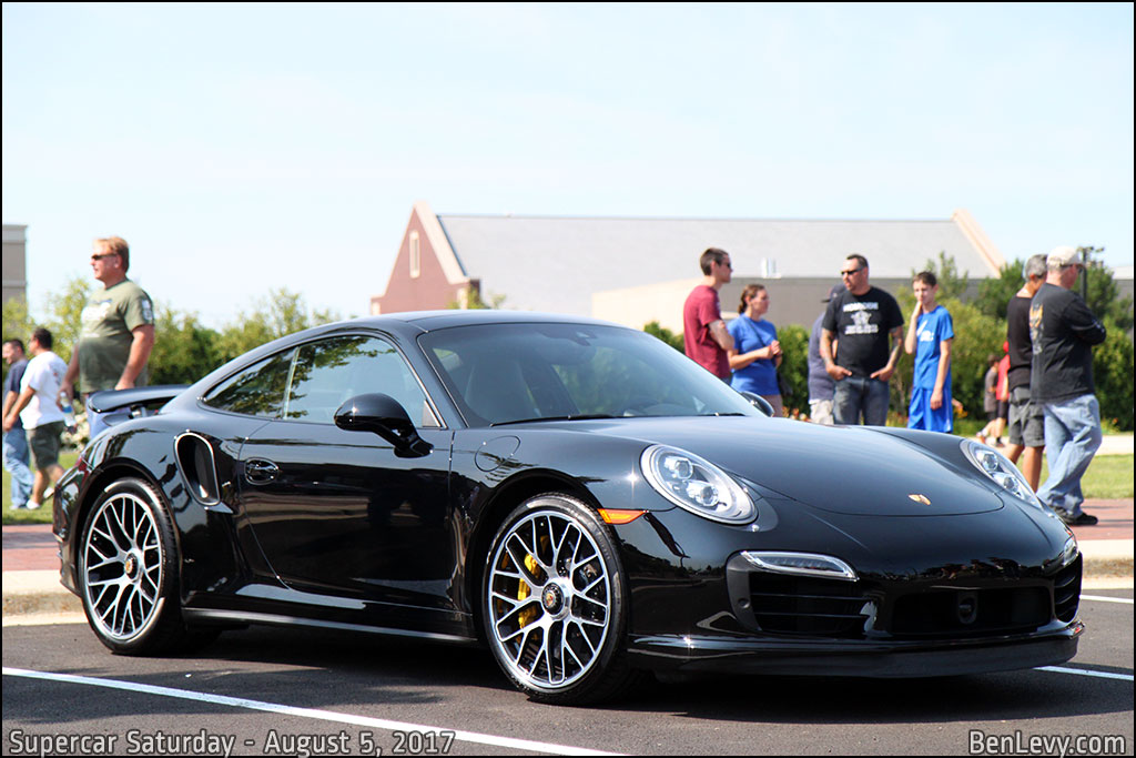 Black Porsche 911 Turbo S