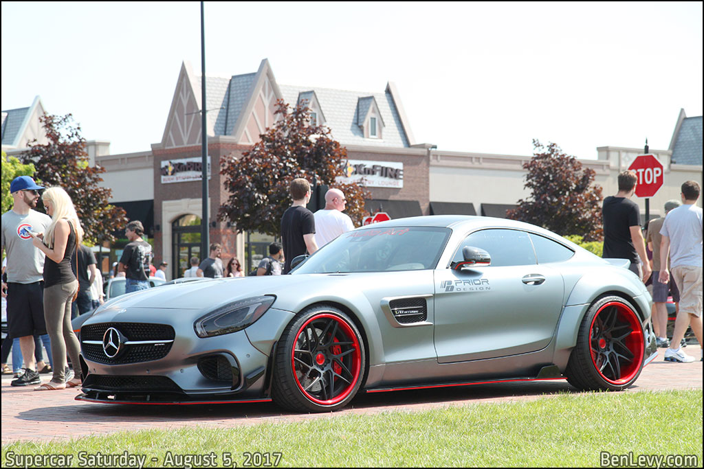 Mercedes GT S with Prior Design PD800GT Widebody kit