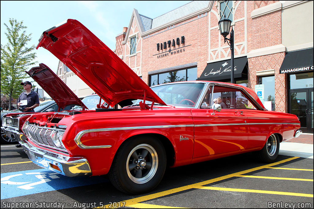 Red Plymouth Belvedere