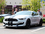 Silver Ford Mustang Shelby GT350