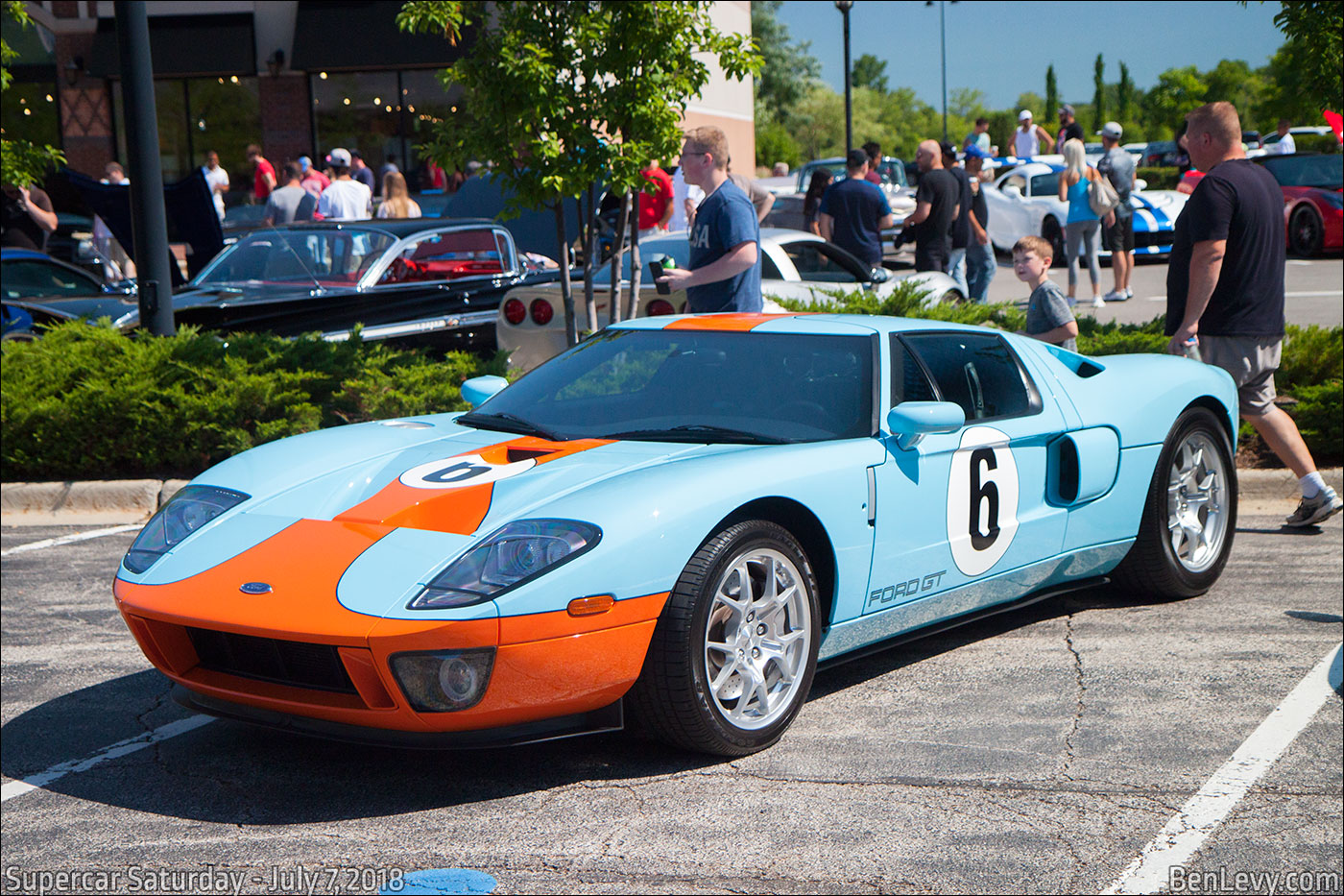 Ford GT in Gulf livery
