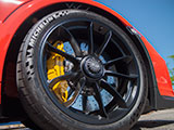 Porsche 911 GT3 RS Wheel in black