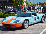 Ford GT in Gulf livery