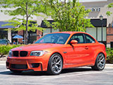 BMW 1M Coupe in Valencia Orange