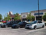 GS300, RX-7, and WRX