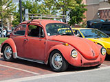 Faded Orange Volkswagen Beetle