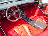 Custom Seats and Steering Wheel in a Third Gen Camaro