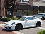 White Porsche 911 GT3RS