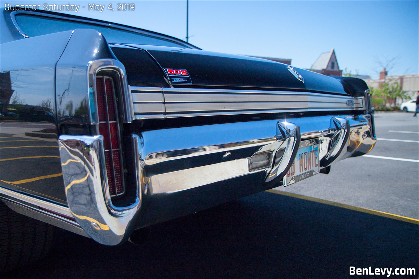 1972 Chevrolet Monte Carlo rear bumper