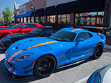 Dodge Viper ACR in Competition Blue