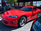 Red Dodge Viper GTS