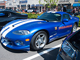 1996 Dodge Viper Indy 80th Indianapolis 500 Pace Car