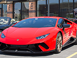 Lamborghini HuracÃ¡n Performante in Red