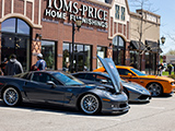 Corvette ZR1, Huracan, and Challenger at Supercar Saturday