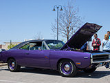 Purple Dodge Hemi Charger R/T