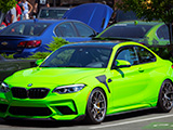 Lime Green BMW M2