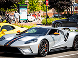 Silver Ford GT