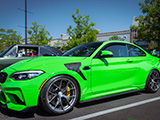 Green F2 BMW M2