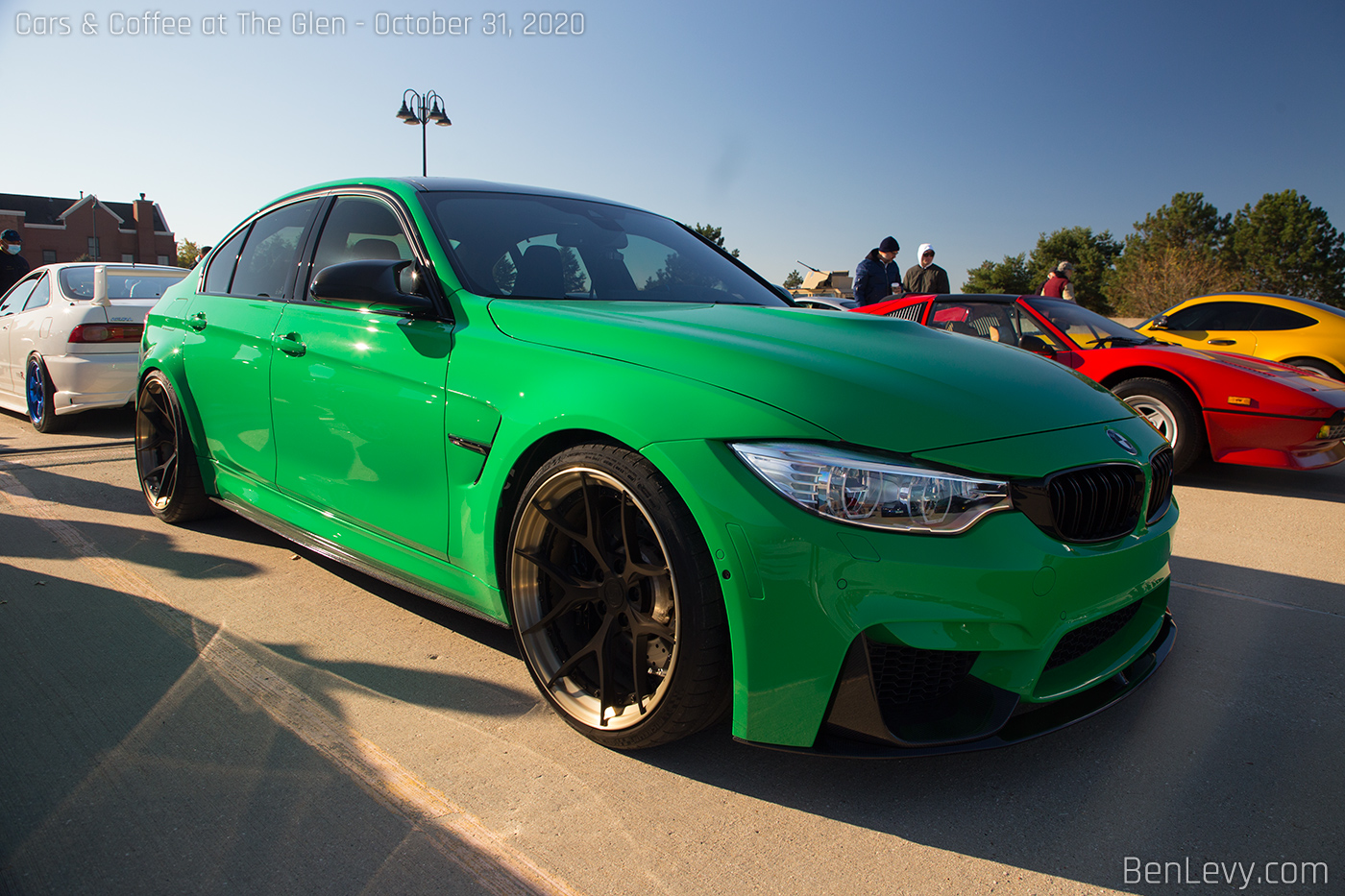 Green BMW M3 Sedan