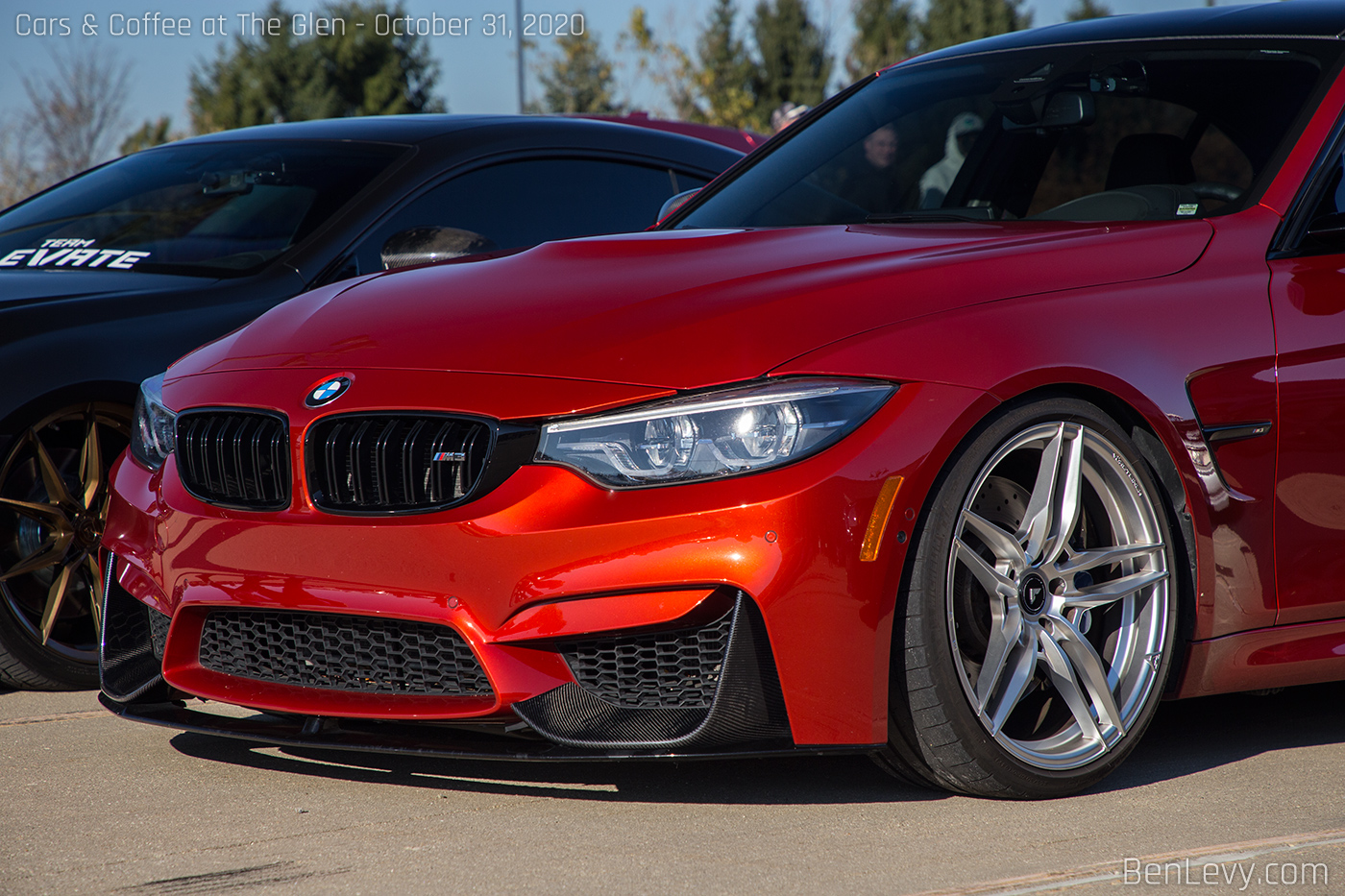 Carbon Fiber inserts on the front of this F80 BMW M3