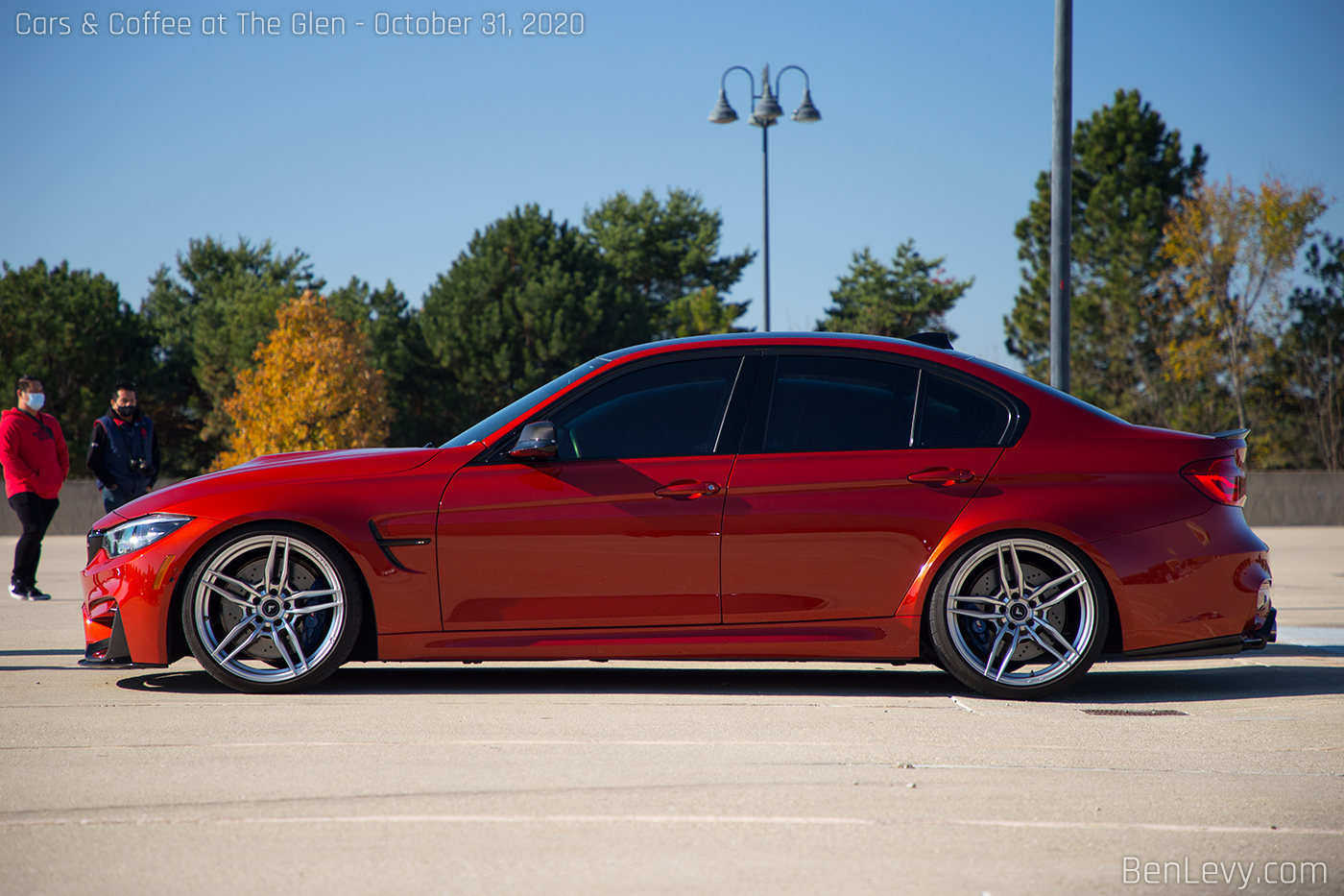 Red BMW M3 Sedan