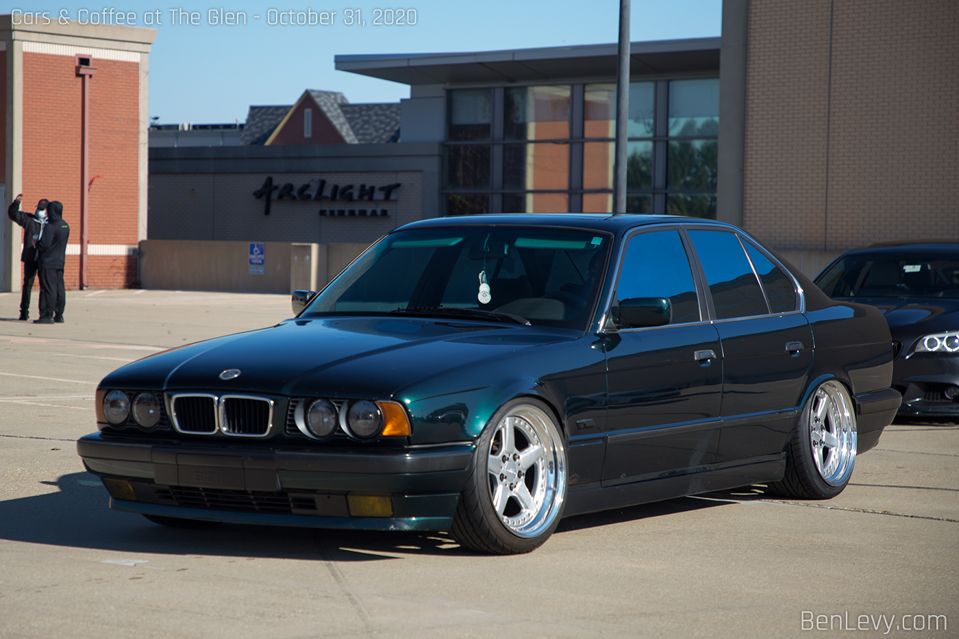 Green BMW 528i