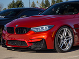 Carbon Fiber inserts on the front of this F80 BMW M3