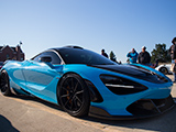 Blue McLaren 720S