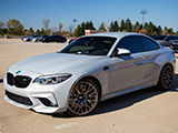 White BMW M2 Competition