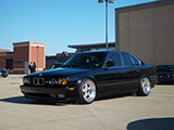Black E34 BMW M5