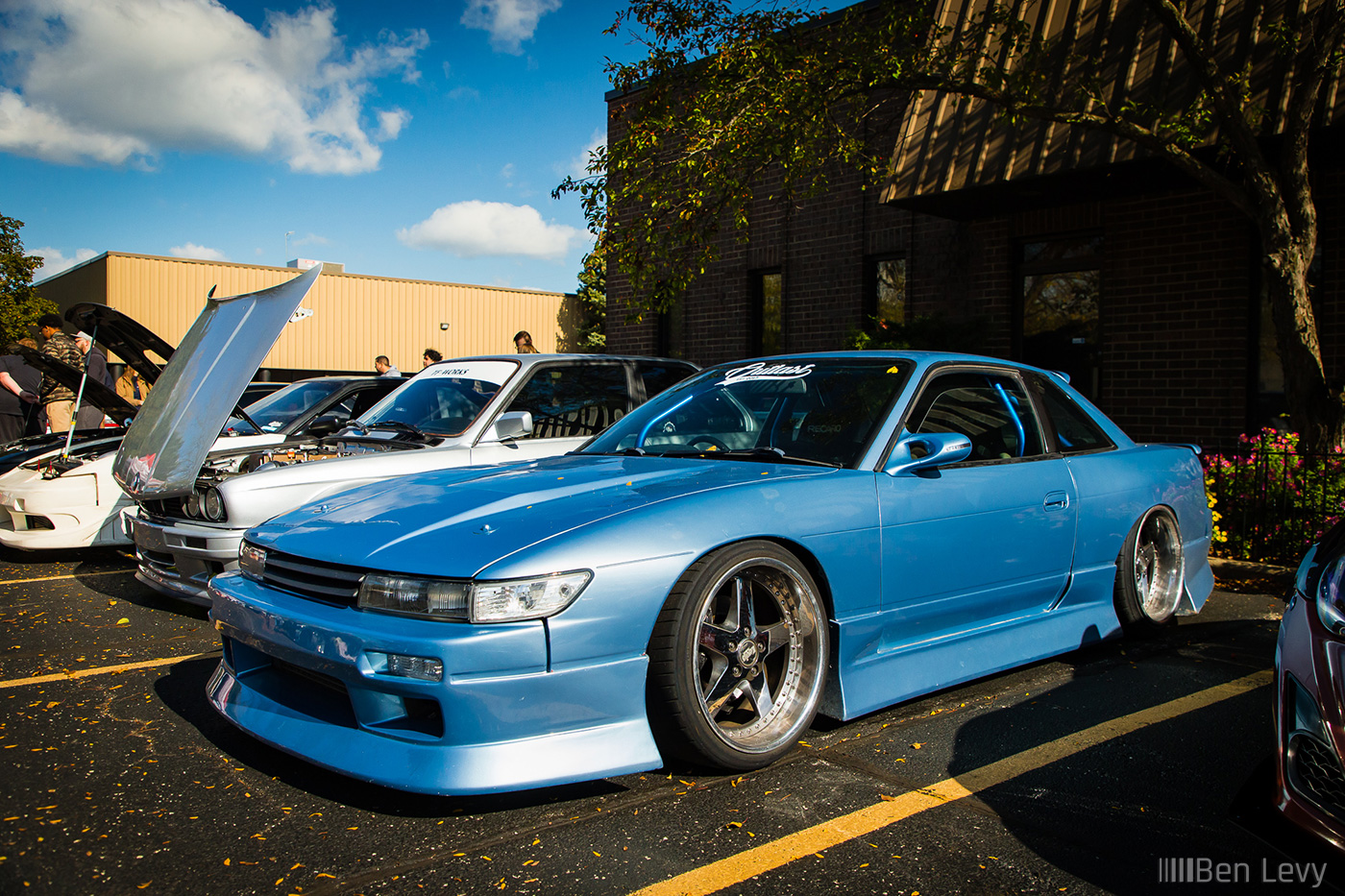 Custom Blue Nissan Silvia