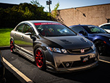 Modified 8th Gen Honda Civic at Touge Factory