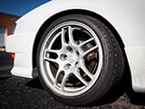 R33 Skyline Wheel on Nissan 240SX