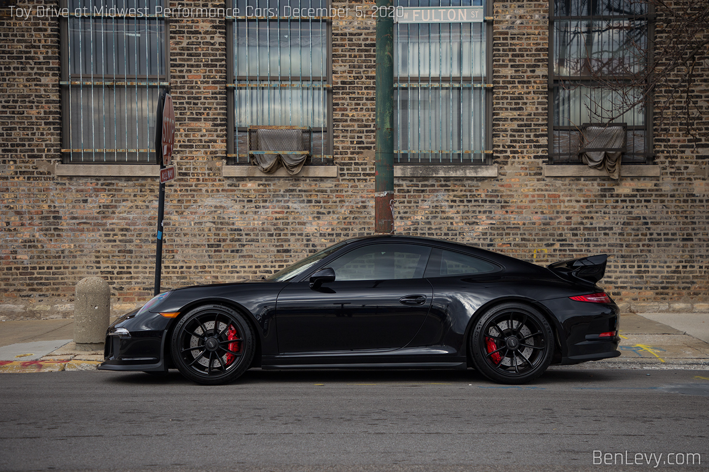 Black on Black 991 Porsche 911 GT3