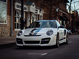 Vorsteiner Porsche 911 Turbo on the street in Hindsale
