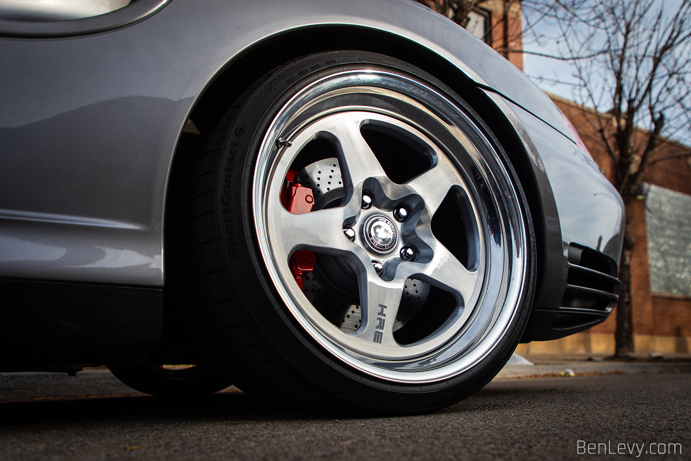 HRE 527S Wheel on Porsche 996