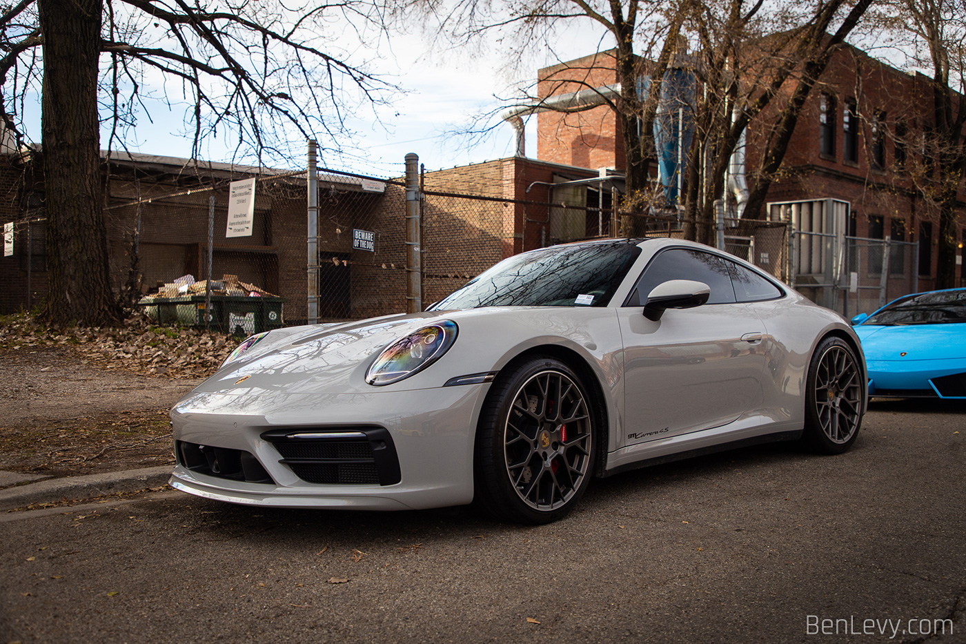 Grey Porsche 911 Carrera 4S